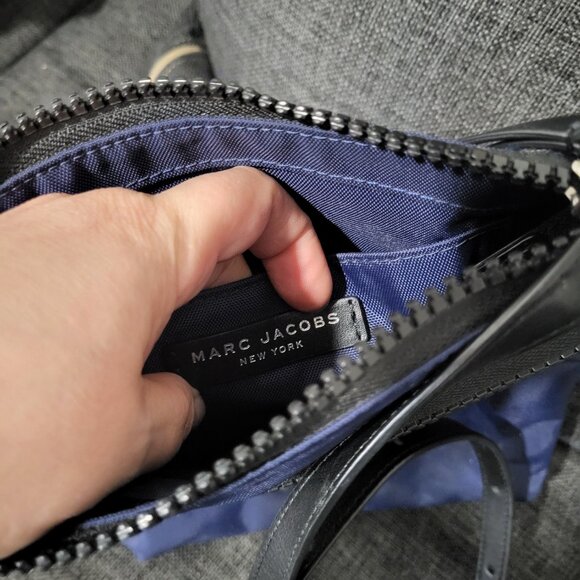 Marc Jacobs Dark Blue Messenger Bag - Picture 7 of 8